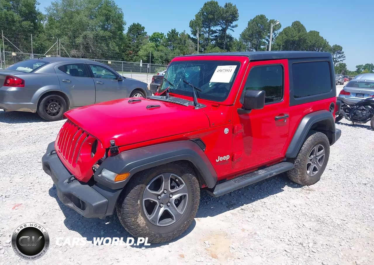 2019 Jeep Wrangler Sport S 4X4 VIN:1C4GJXAG7KW577110 - 2