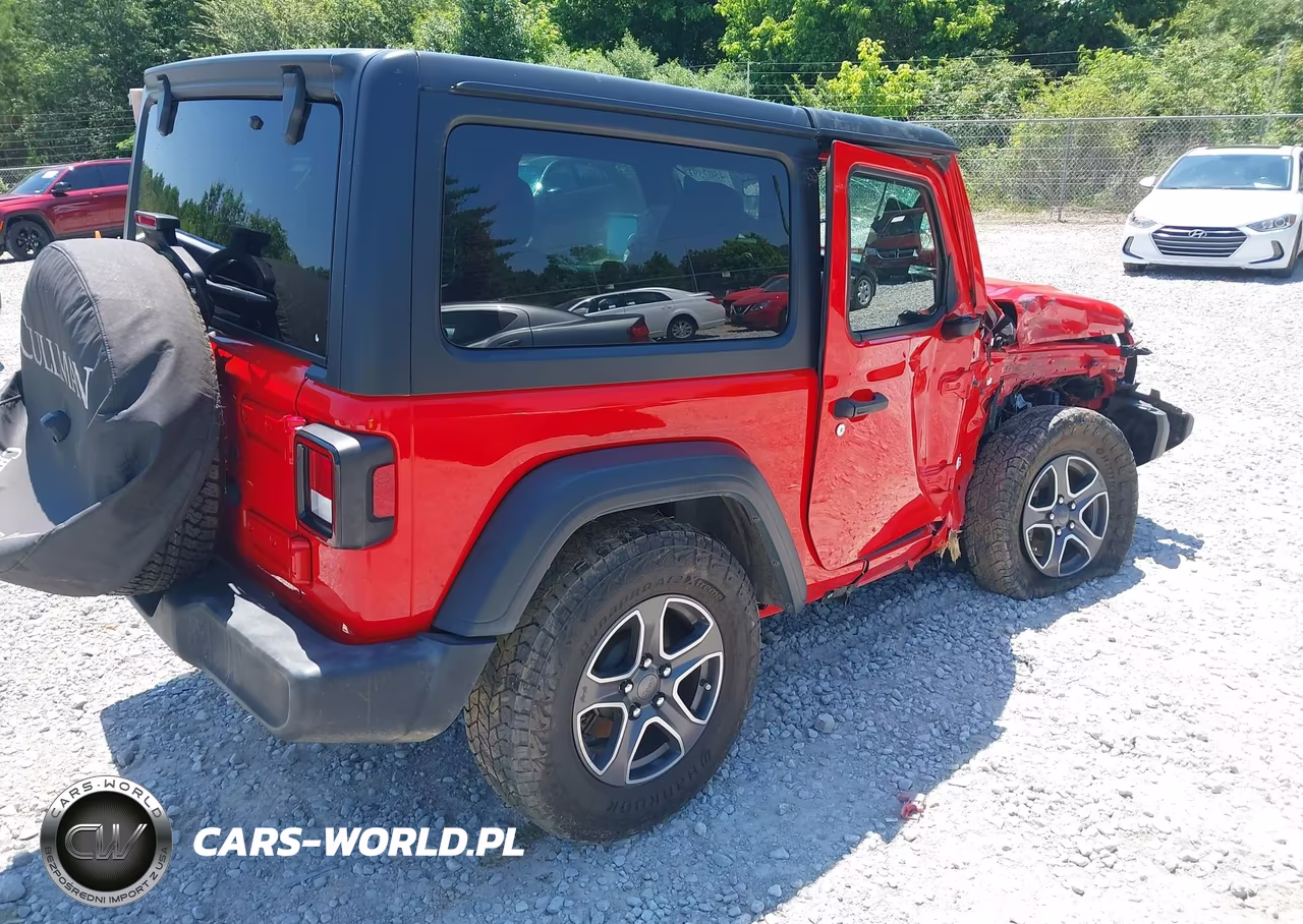 2019 Jeep Wrangler Sport S 4X4 VIN:1C4GJXAG7KW577110 - 4