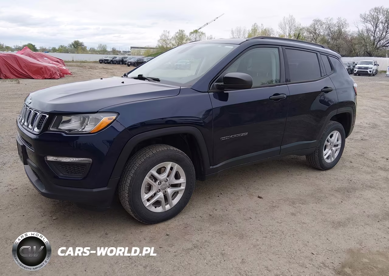 2018 Jeep Compass Sport 4X4 VIN:3C4NJDAB1JT392274 - 2