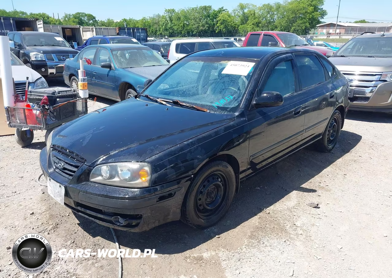 2006 Hyundai Elantra Gls-Gt VIN:KMHDN56D96U198133 - 2