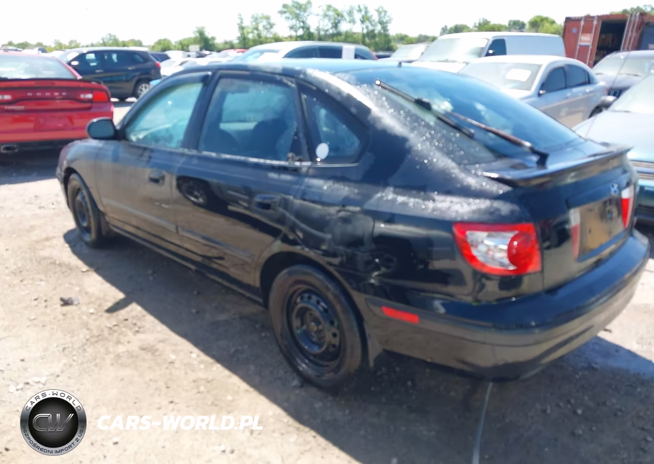 2006 Hyundai Elantra Gls-Gt VIN:KMHDN56D96U198133 - 3