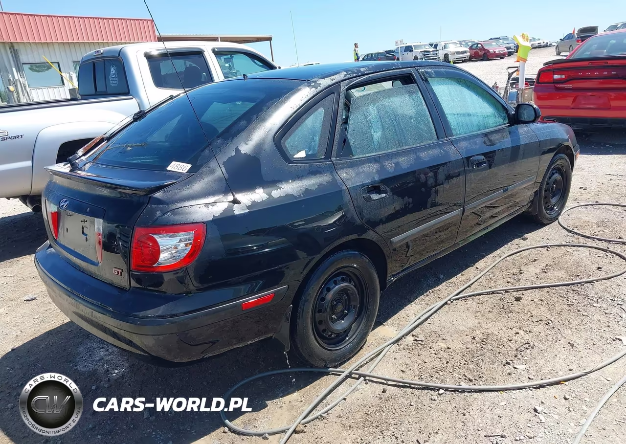 2006 Hyundai Elantra Gls-Gt VIN:KMHDN56D96U198133 - 4