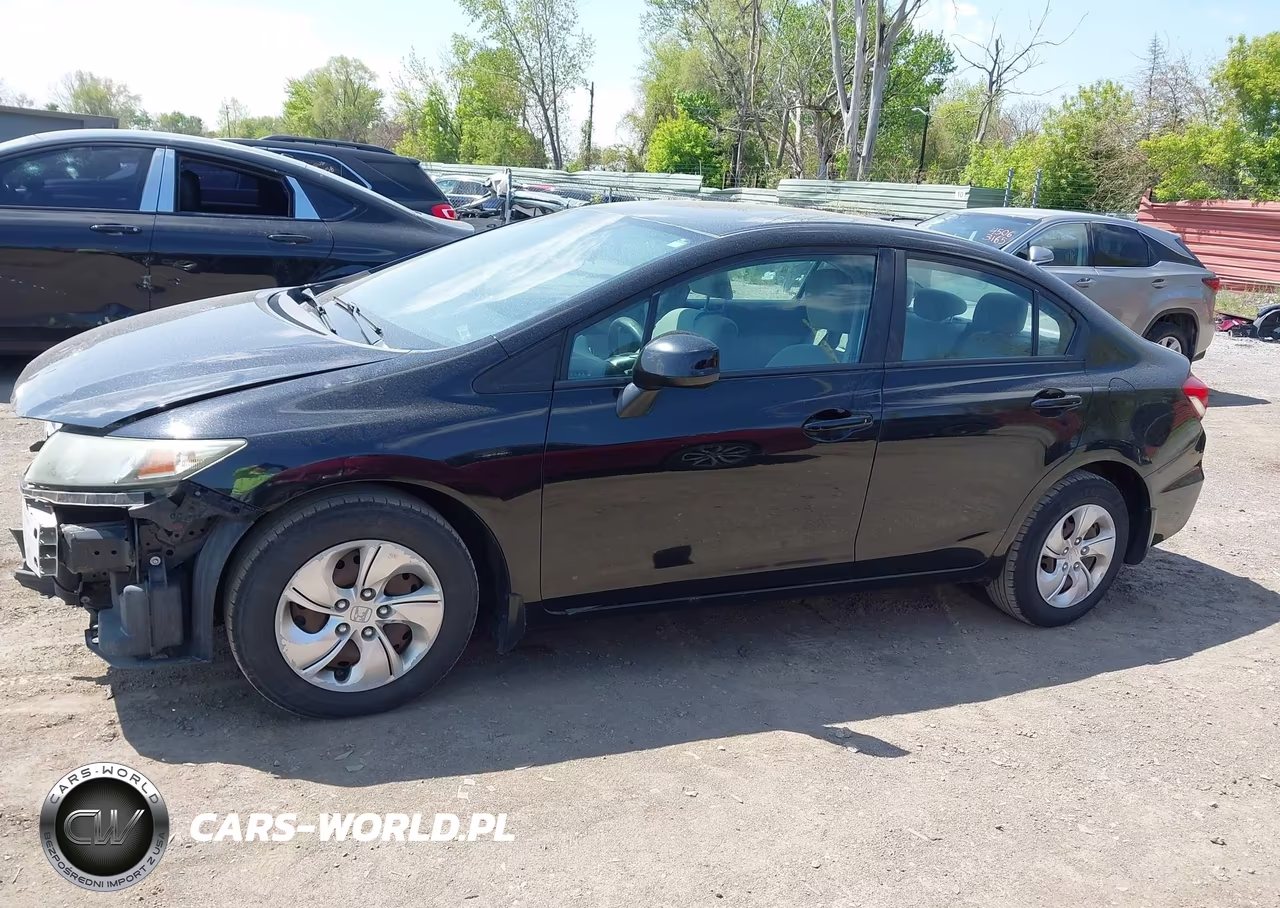 2013 Honda Civic Lx VIN:19XFB2F56DE081201 - 14