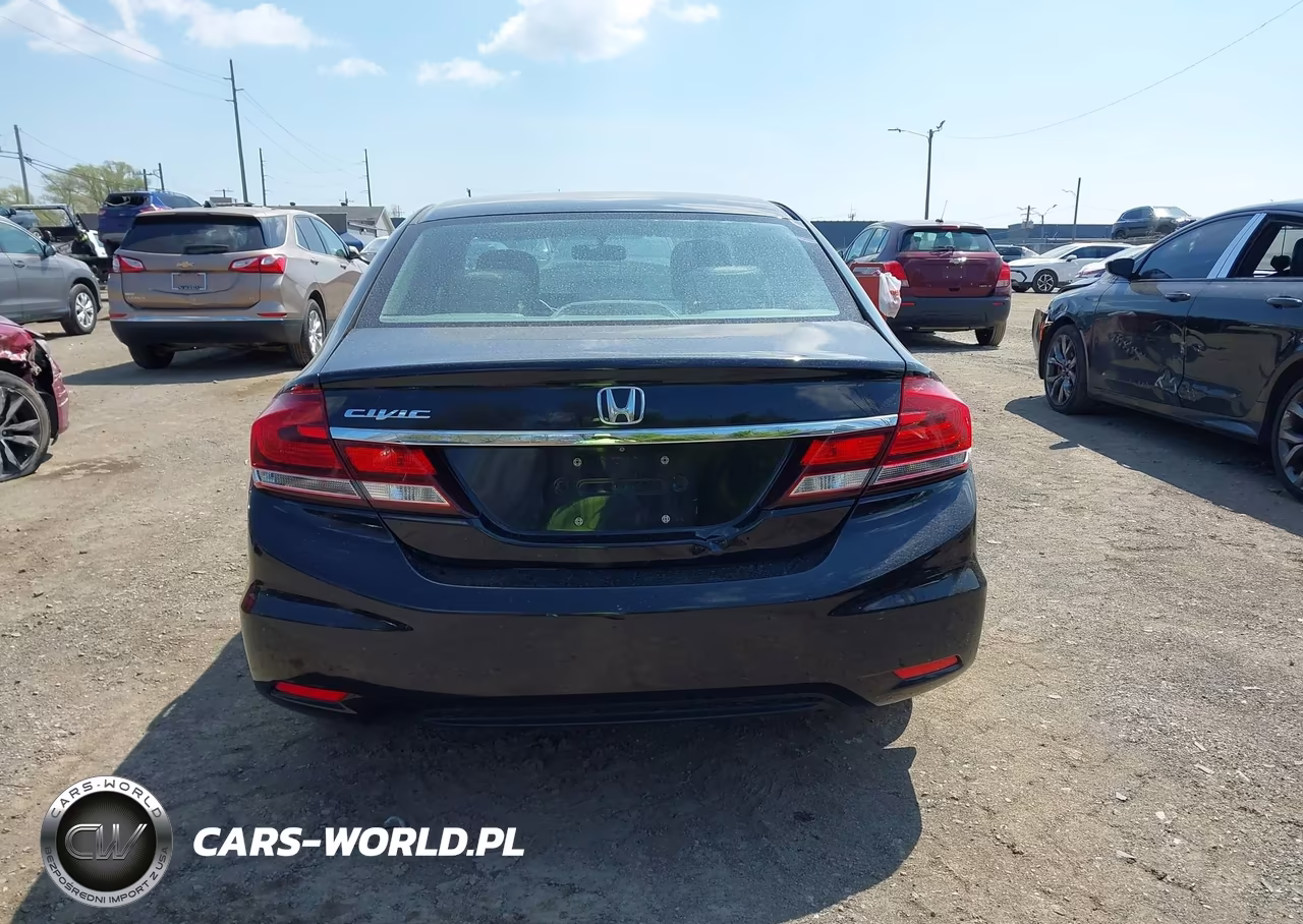 2013 Honda Civic Lx VIN:19XFB2F56DE081201 - 16