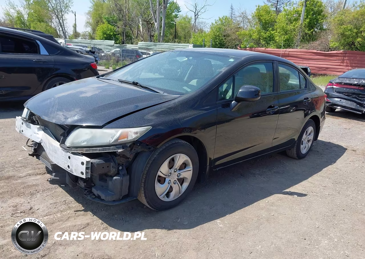 2013 Honda Civic Lx VIN:19XFB2F56DE081201 - 2