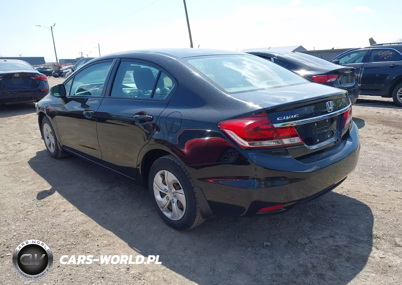 2013 Honda Civic Lx VIN:19XFB2F56DE081201 - 3