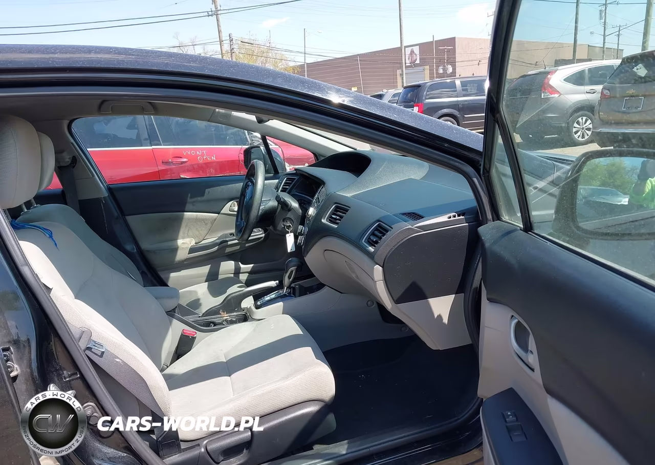 2013 Honda Civic Lx VIN:19XFB2F56DE081201 - 5