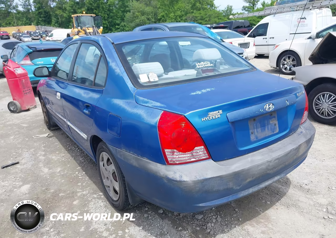 2004 Hyundai Elantra Gls-Gt VIN:KMHDN46D04U837569 - 3