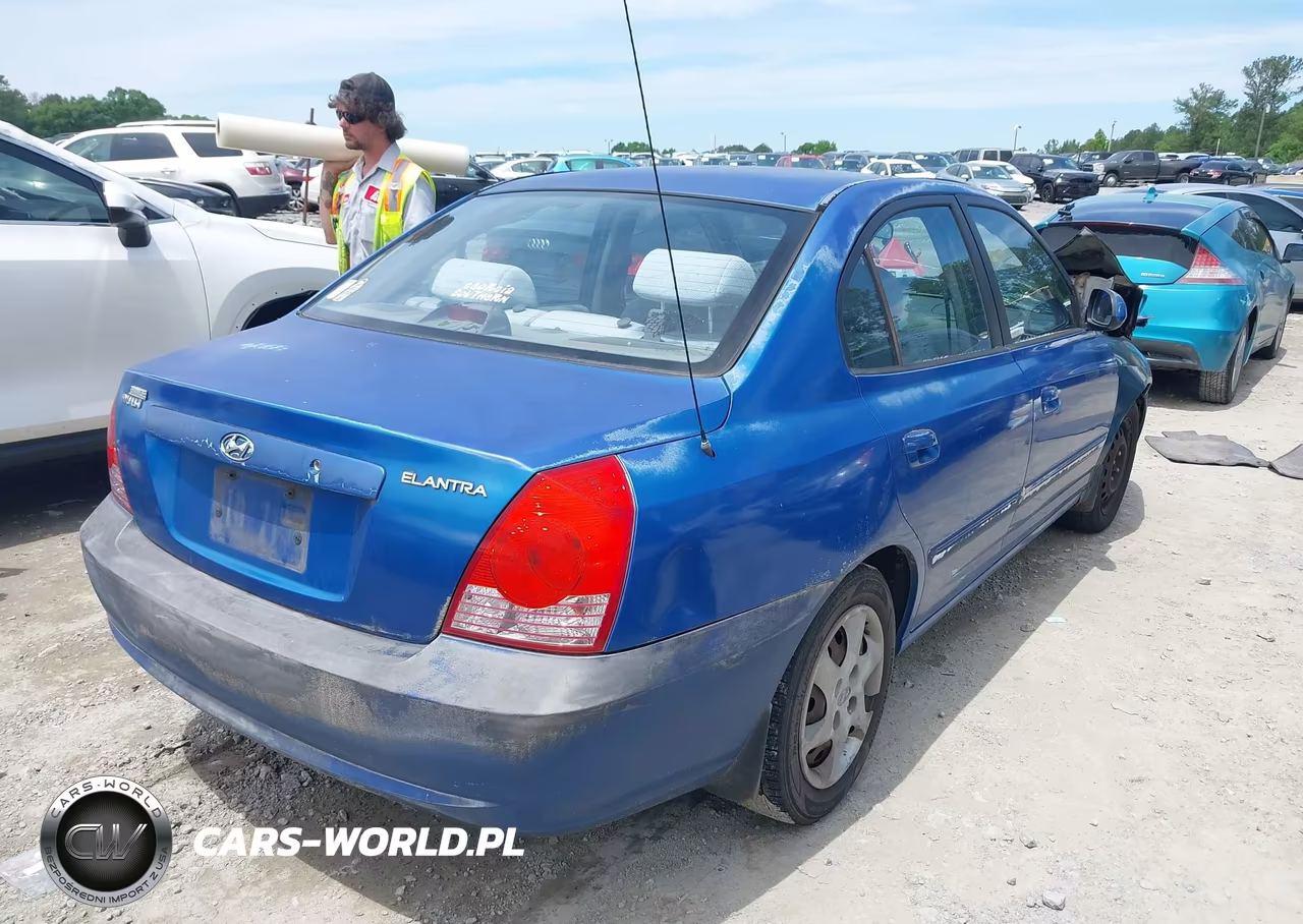2004 Hyundai Elantra Gls-Gt VIN:KMHDN46D04U837569 - 4