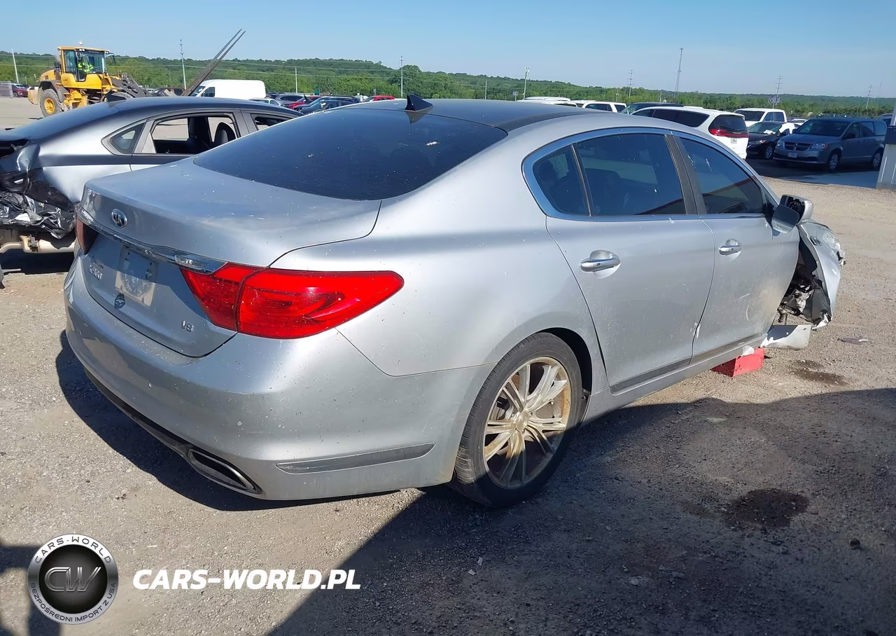 2015 Kia K900 Luxury VIN:KNALW4D45F6018643 - 4
