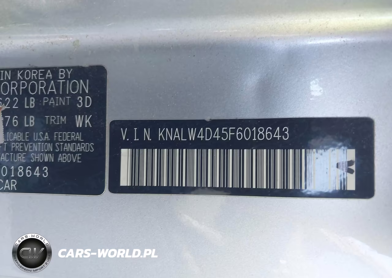 2015 Kia K900 Luxury VIN:KNALW4D45F6018643 - 9