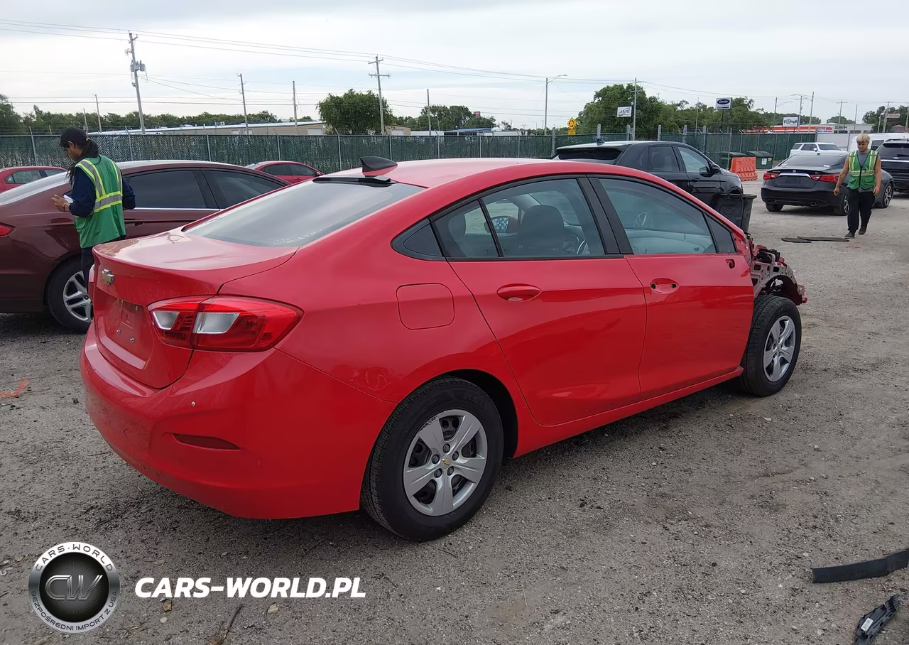 2017 Chevrolet Cruze Ls Auto VIN:1G1BC5SM6H7116814 - 4
