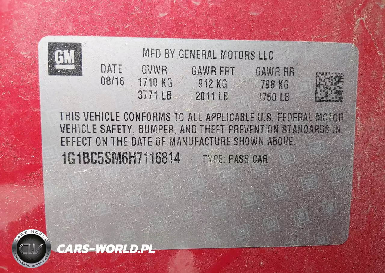 2017 Chevrolet Cruze Ls Auto VIN:1G1BC5SM6H7116814 - 9