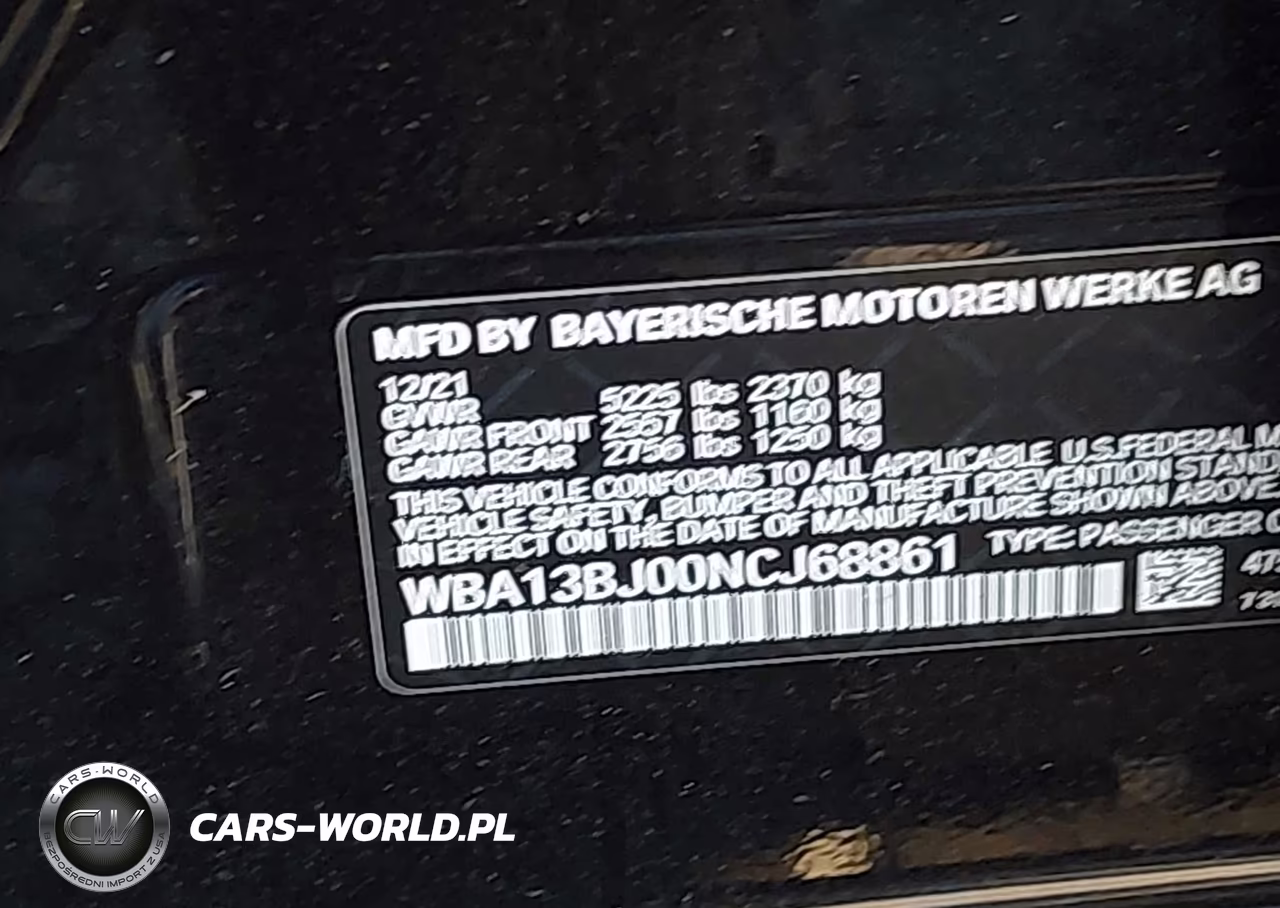 2022 BMW 530 I xDrive VIN:WBA13BJ00NCJ68861 - 9