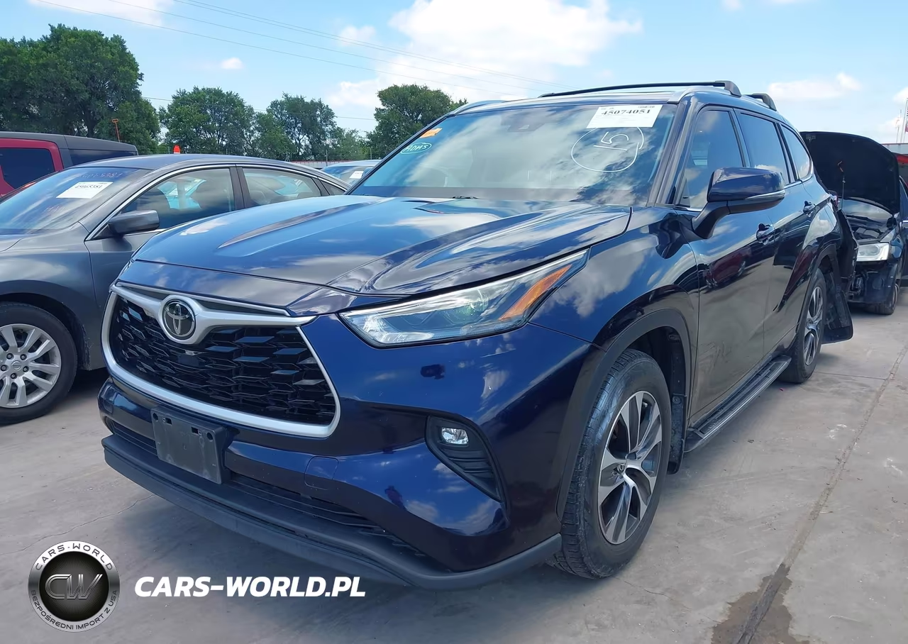 2021 Toyota Highlander Xle VIN:5TDGZRAH6MS033598 - 2