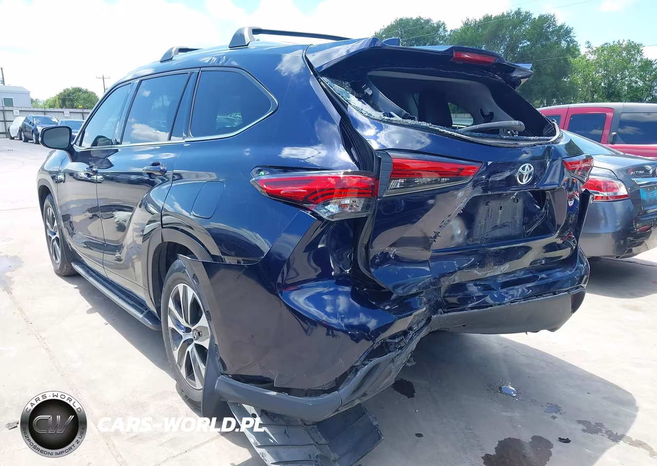 2021 Toyota Highlander Xle VIN:5TDGZRAH6MS033598 - 3