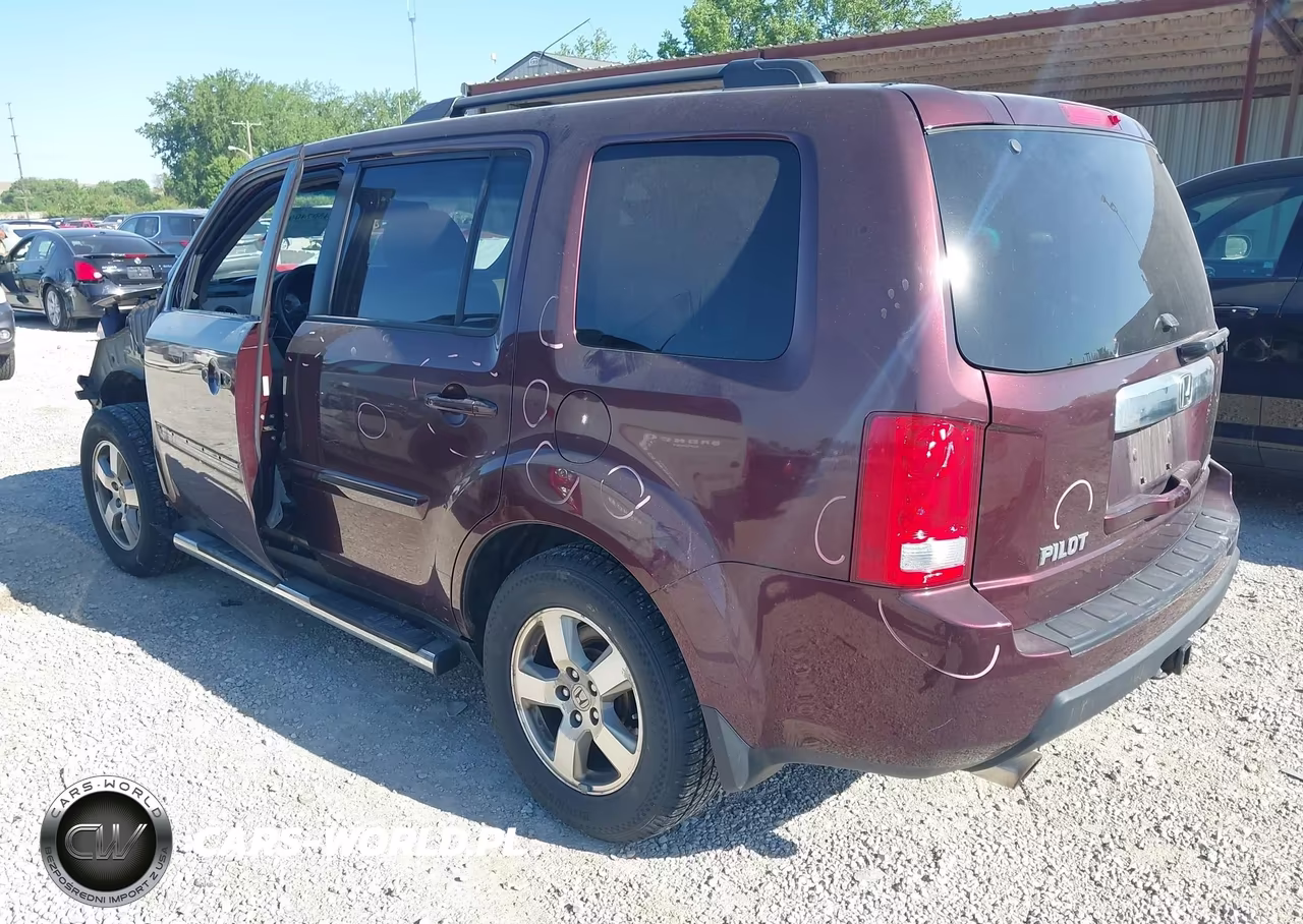 2011 Honda Pilot Ex-L VIN:5FNYF4H55BB033475 - 3