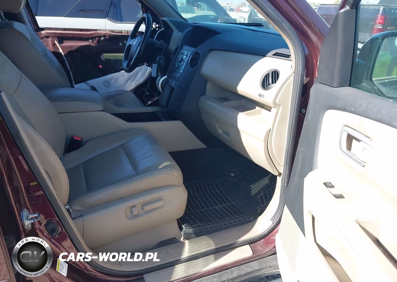 2011 Honda Pilot Ex-L VIN:5FNYF4H55BB033475 - 5