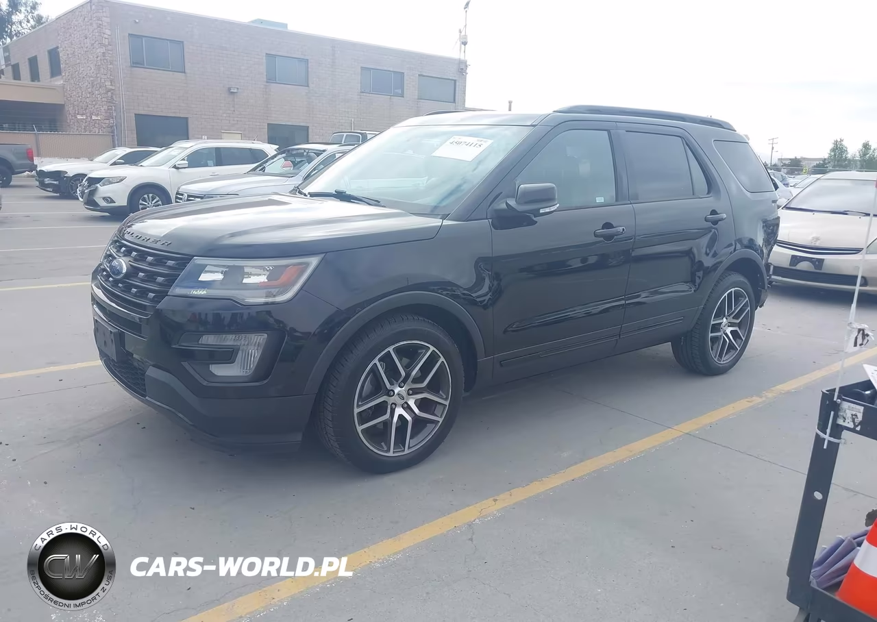 2017 Ford Explorer Sport VIN:1FM5K8GT1HGA88537 - 2