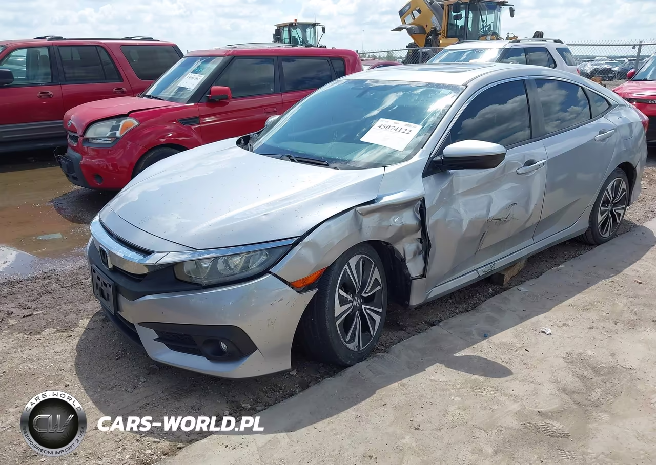 2018 Honda Civic Ex-L VIN:JHMFC1F78JX043178 - 2