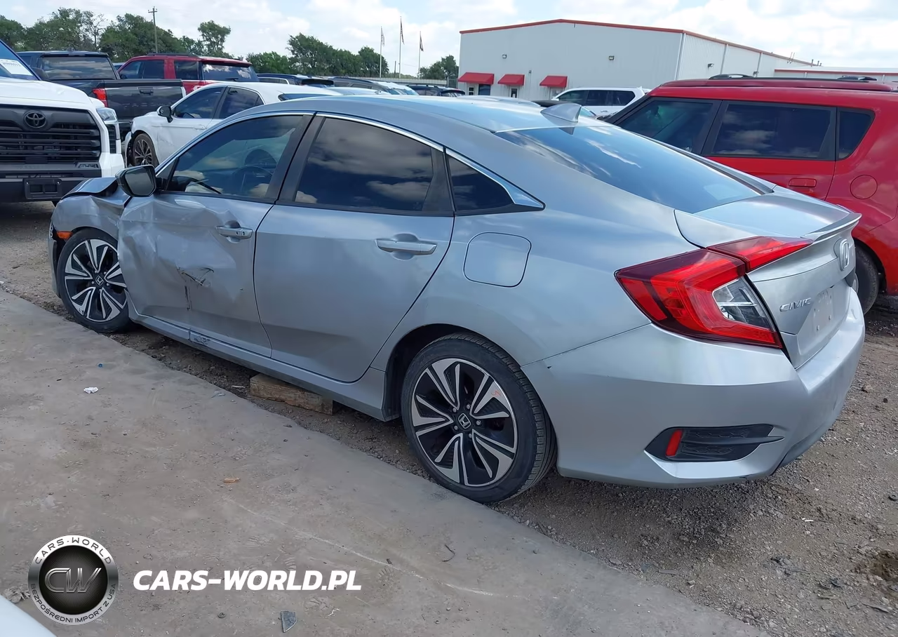 2018 Honda Civic Ex-L VIN:JHMFC1F78JX043178 - 3