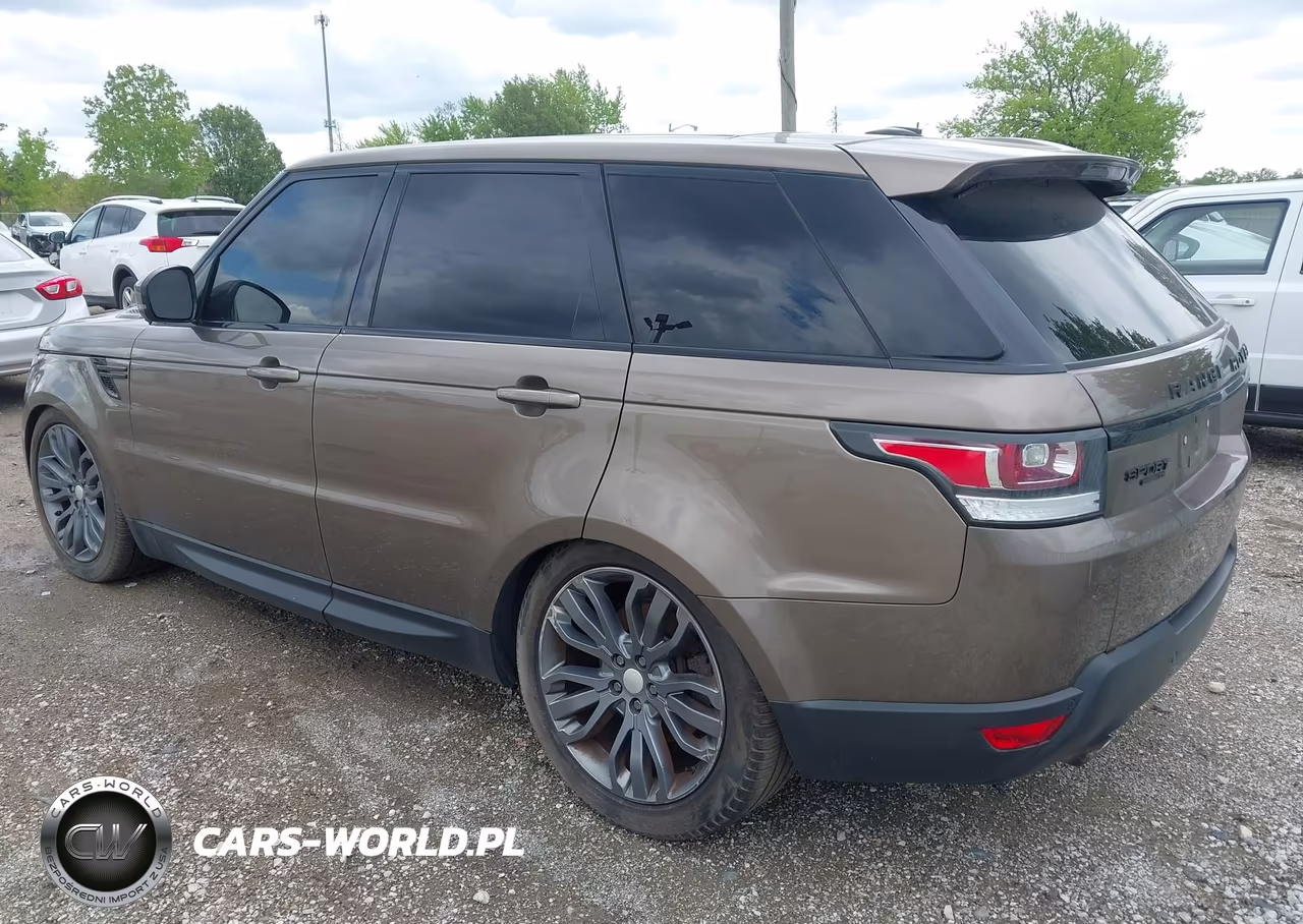 2014 Land Rover Range Rover Sport 3.0L V6 Supercharged Hse VIN:SALWR2WF6EA347835 - 3