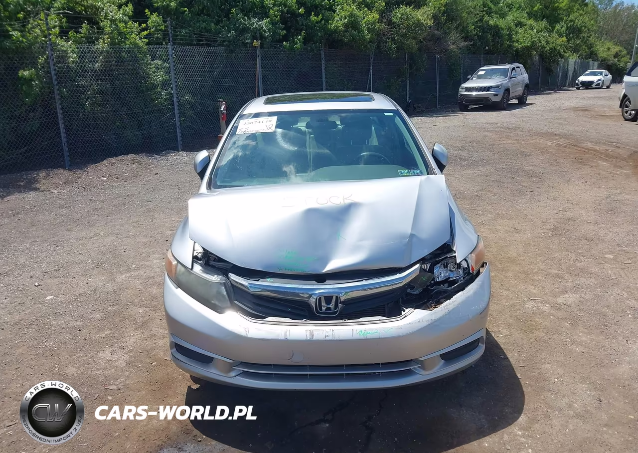 2012 Honda Civic Ex VIN:19XFB2F82CE335964 - 12
