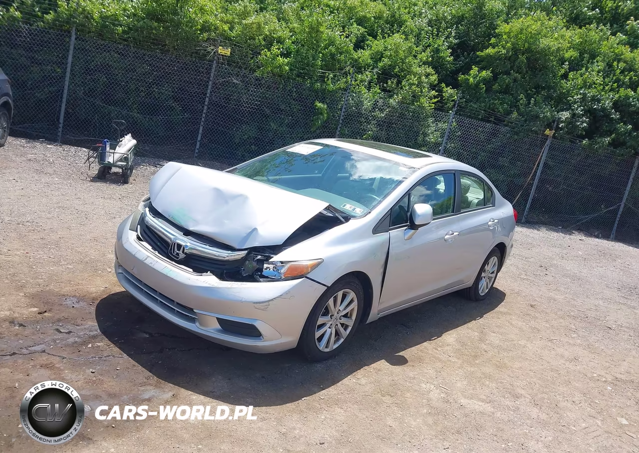 2012 Honda Civic Ex VIN:19XFB2F82CE335964 - 2