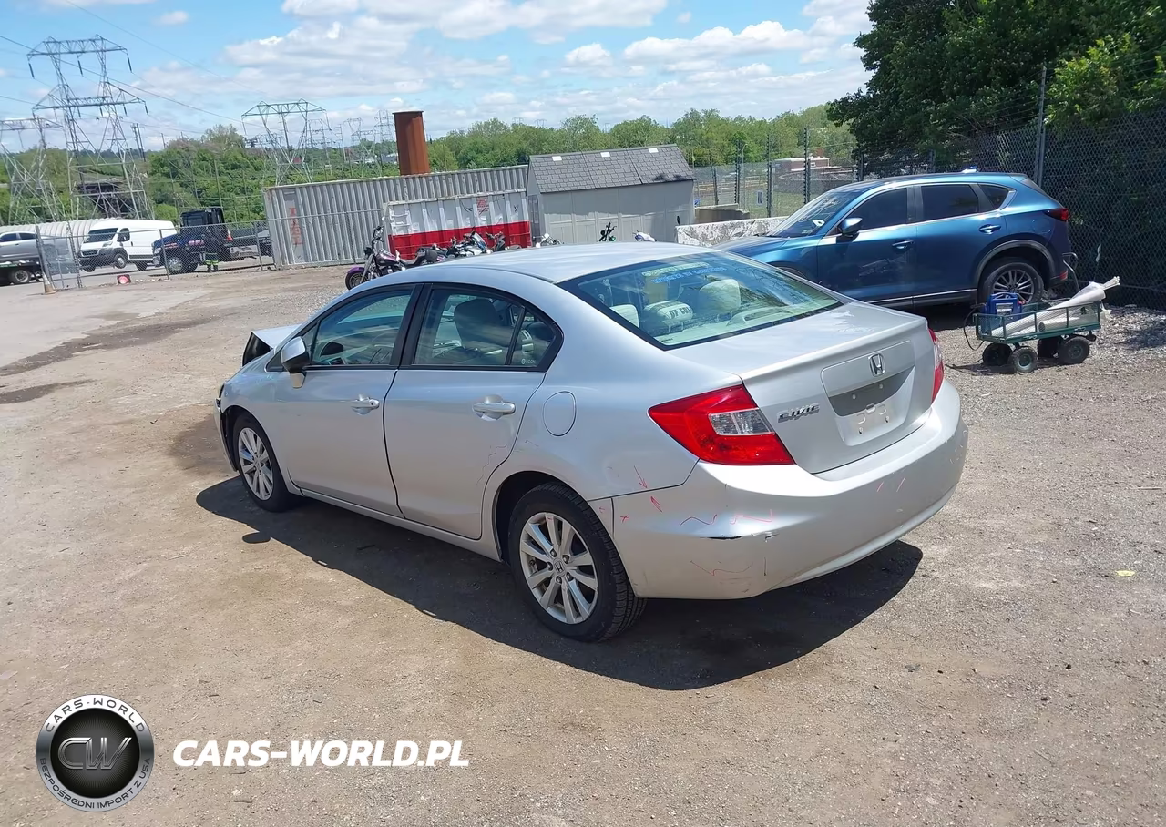 2012 Honda Civic Ex VIN:19XFB2F82CE335964 - 3