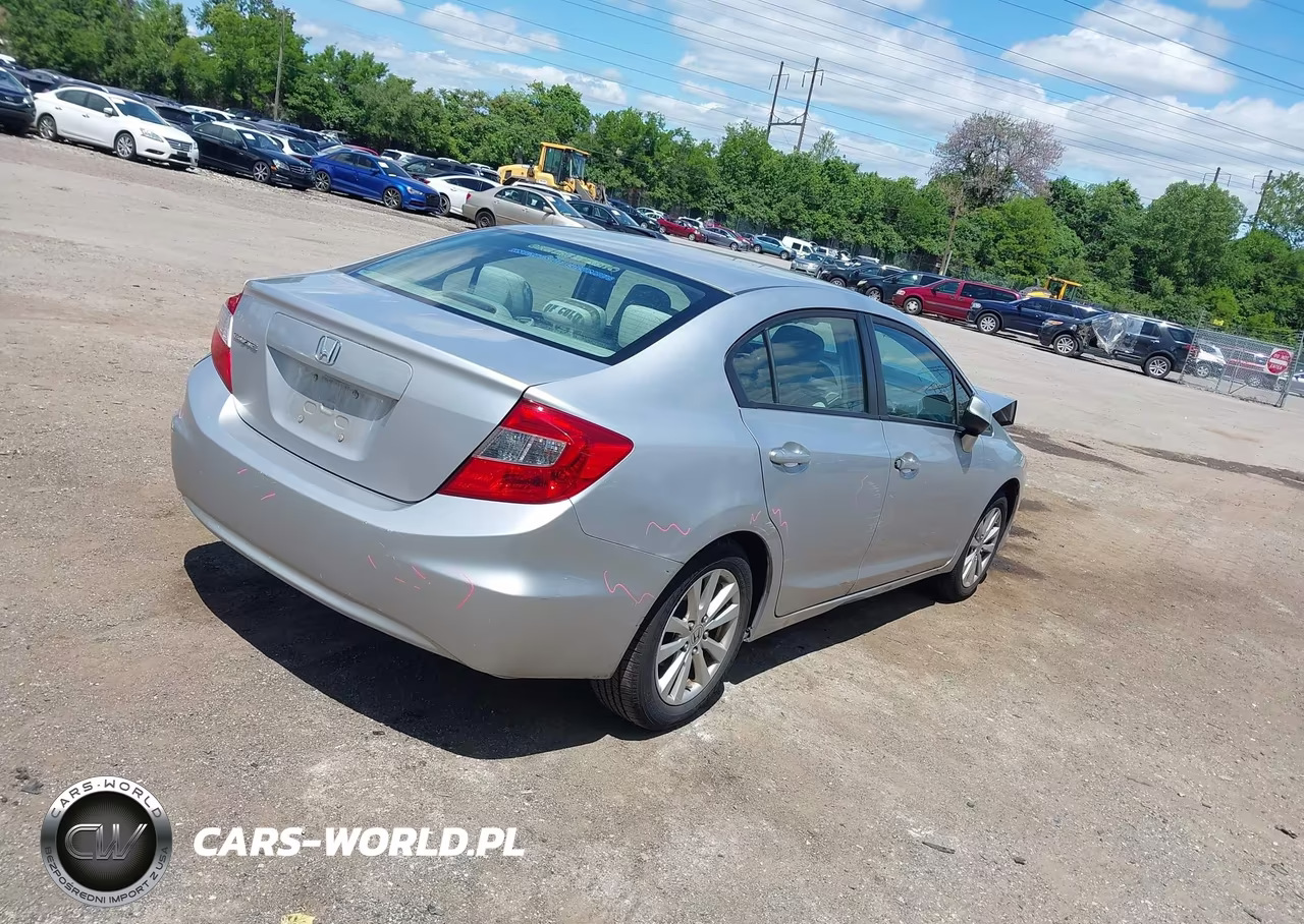 2012 Honda Civic Ex VIN:19XFB2F82CE335964 - 4