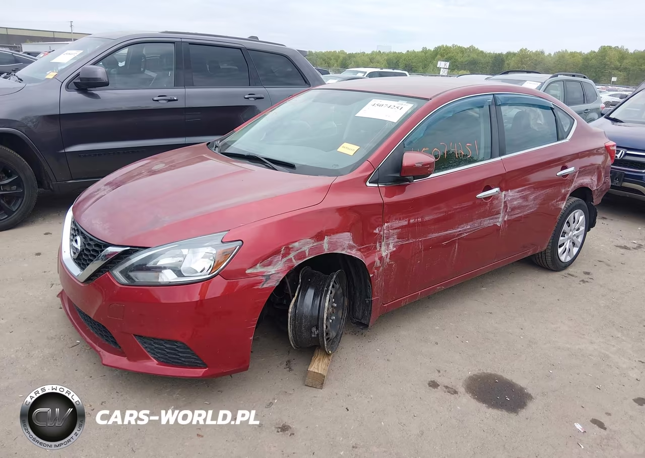 2017 Nissan Sentra Sv VIN:3N1AB7AP7HY248186 - 2