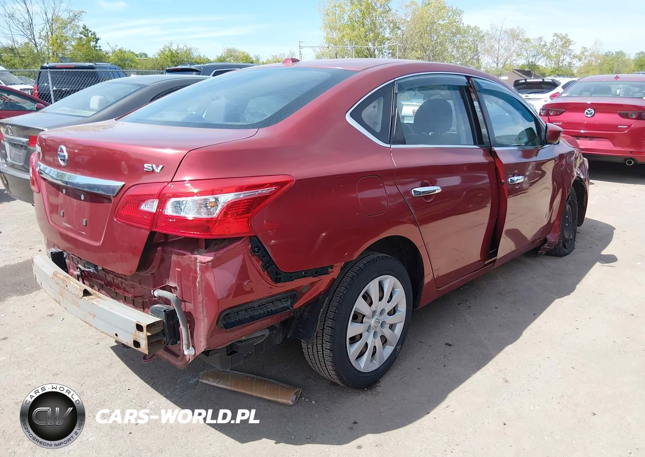 2017 Nissan Sentra Sv VIN:3N1AB7AP7HY248186 - 4