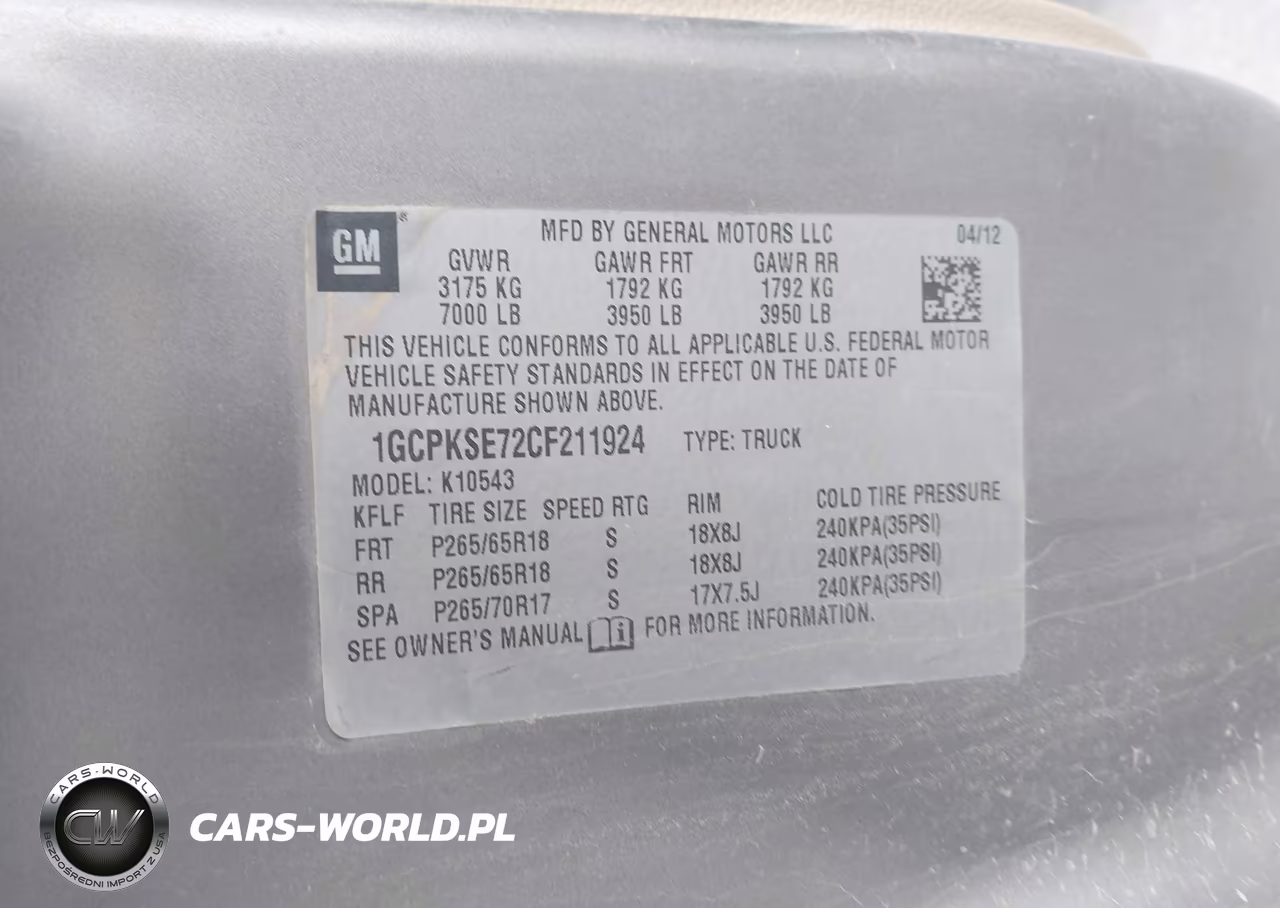 2012 Chevrolet Silverado 1500 Lt VIN:1GCPKSE72CF211924 - 9
