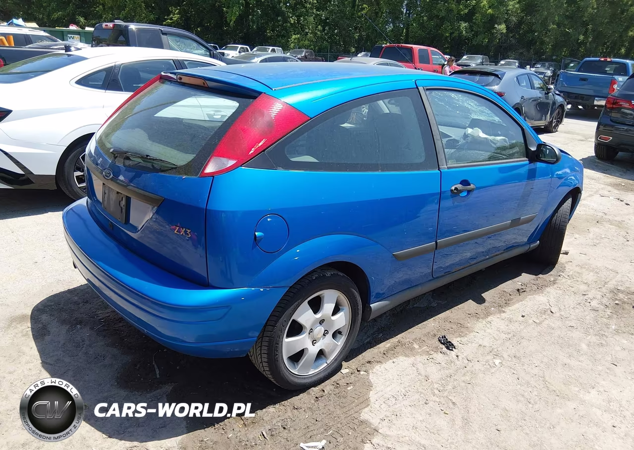 2001 Ford Focus Zx3 VIN:3FAFP31391R250893 - 4
