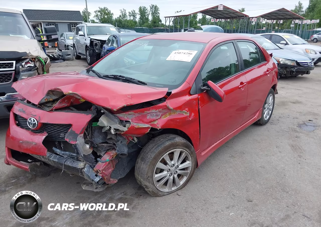 2009 Toyota Corolla S VIN:2T1BU40E79C043589 - 2