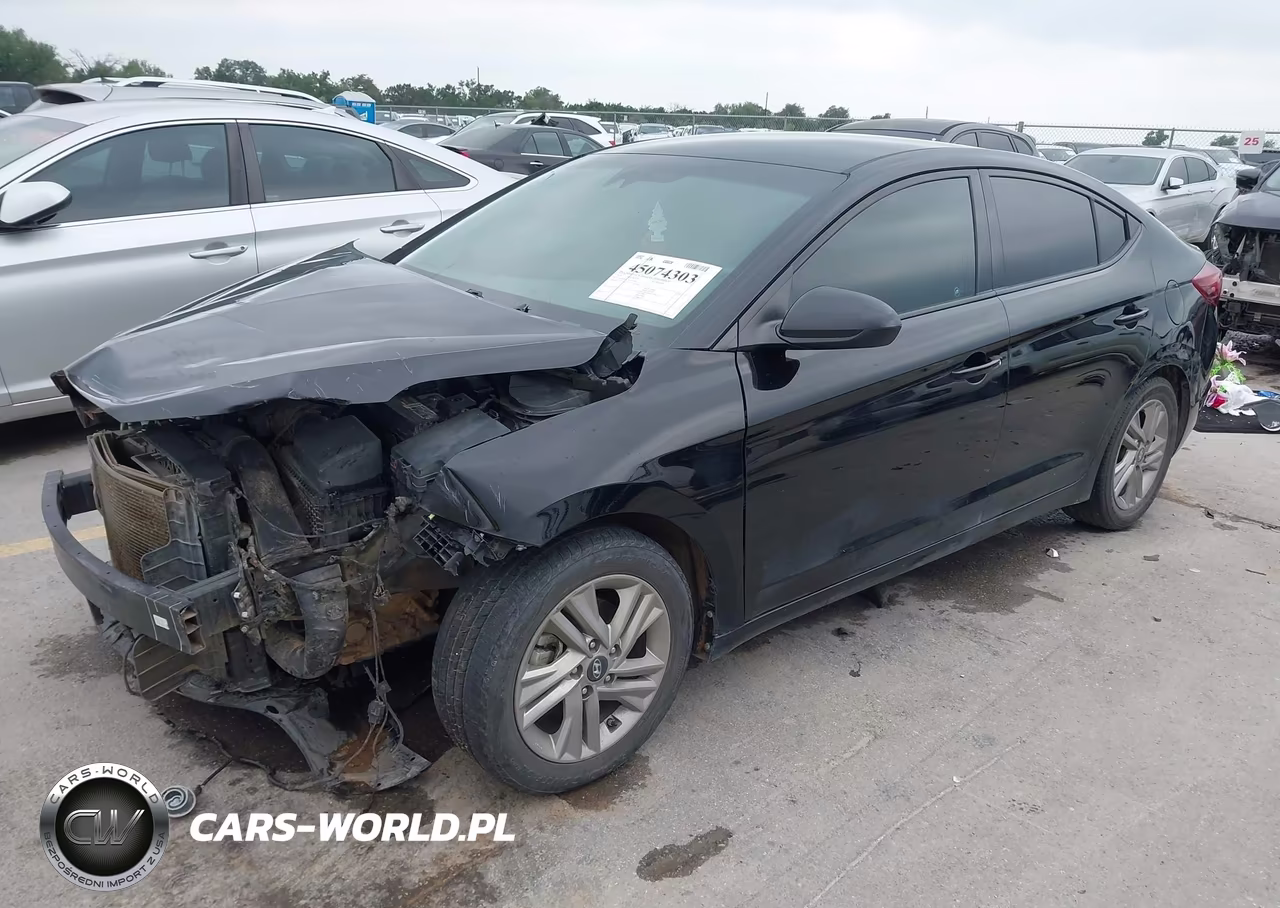 2020 Hyundai Elantra Sel VIN:KMHD84LF2LU927866 - 2