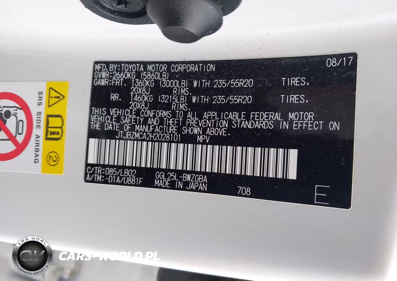2017 Lexus Rx 350 VIN:JTJBZMCA2H2028101 - 9