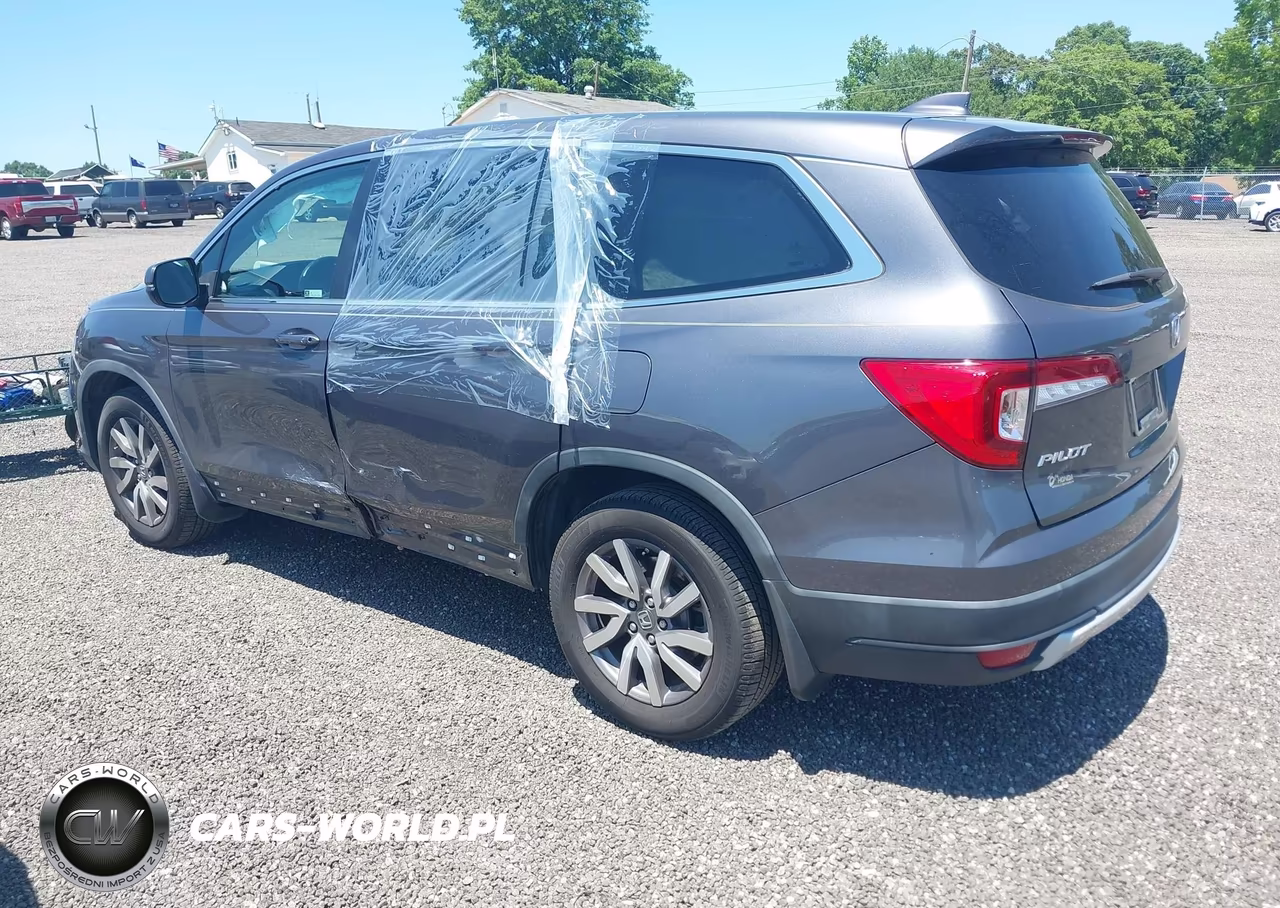 2019 Honda Pilot Ex-L VIN:5FNYF5H5XKB009209 - 3