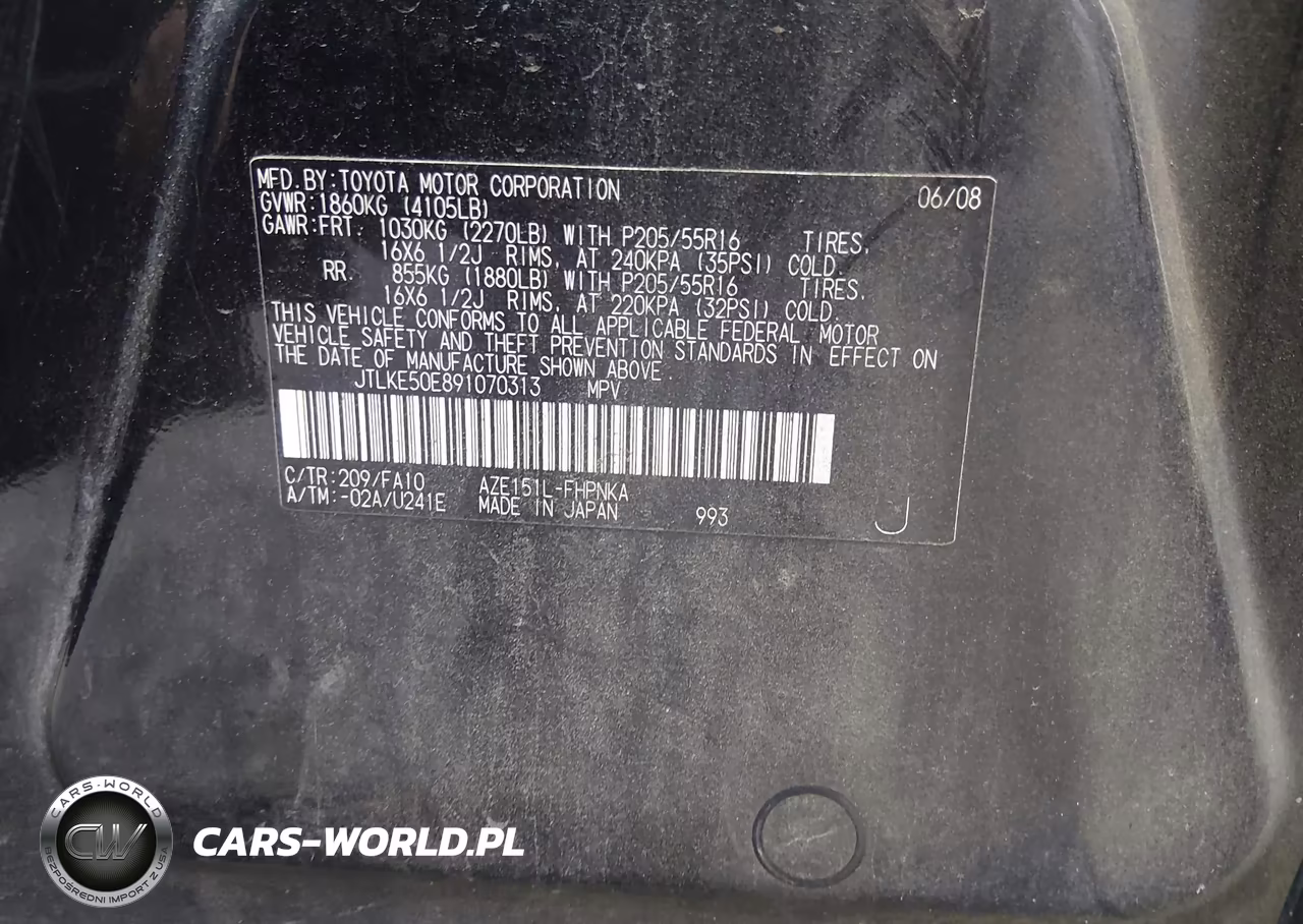 2009 Scion Xb VIN:JTLKE50E891070313 - 9