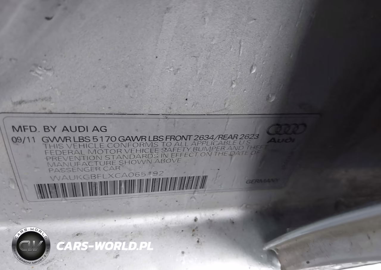 2012 Audi S4 3.0 Premium Plus VIN:WAUKGBFLXCA065192 - 9