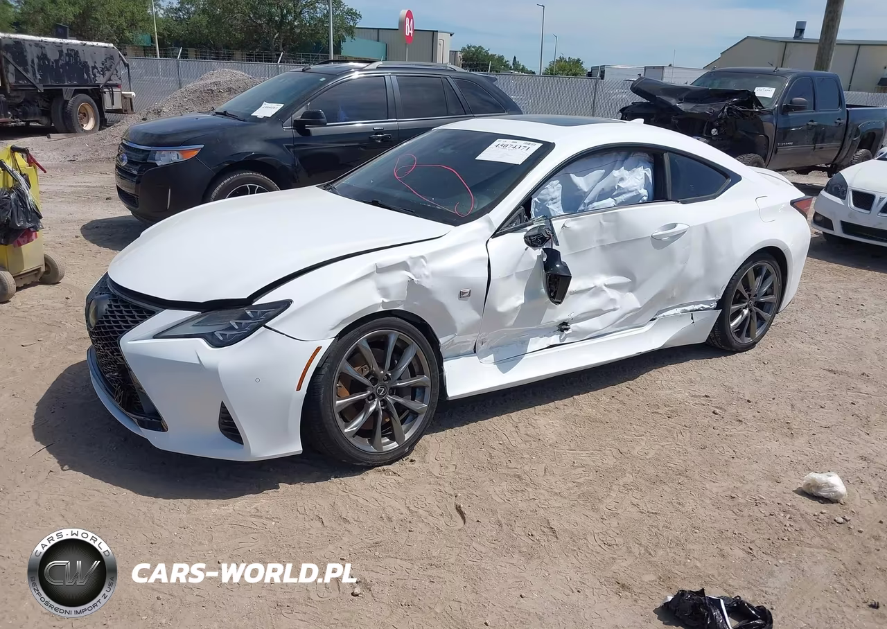 2019 Lexus Rc 350 F Sport VIN:JTHHZ5BC9K5019731 - 2