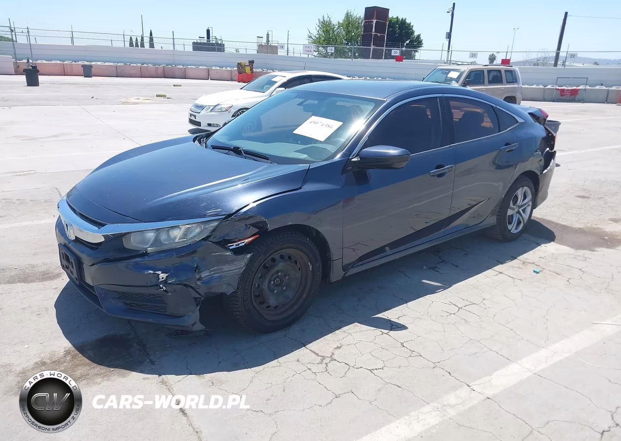 2016 Honda Civic Lx VIN:19XFC2F51GE242202 - 2