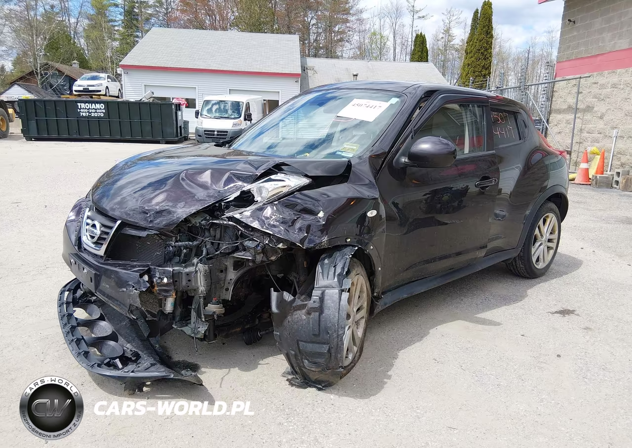 2014 Nissan Juke Sv VIN:JN8AF5MR3ET358230 - 2