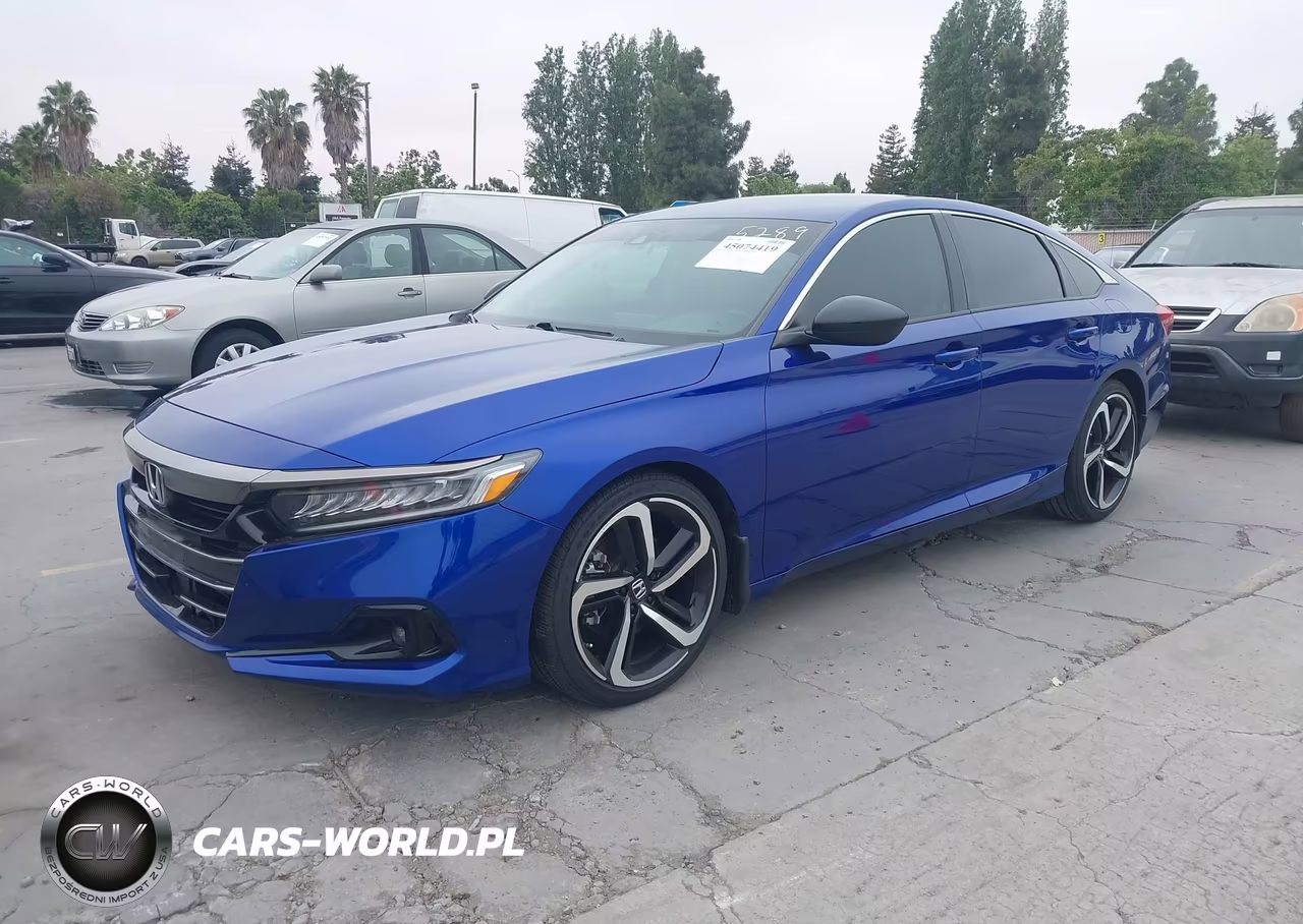 2021 Honda Accord Sport Special Edition VIN:1HGCV1F45MA075289 - 2