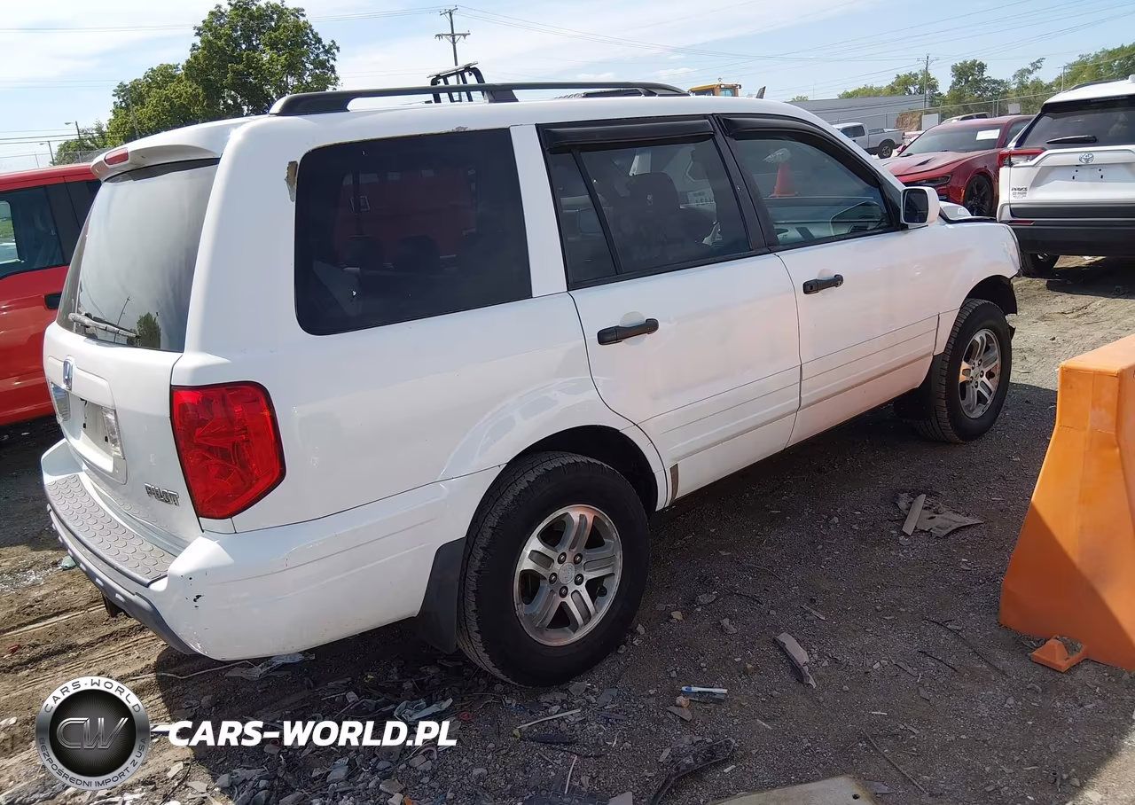 2003 Honda Pilot Ex-L VIN:2HKYF18593H618089 - 4