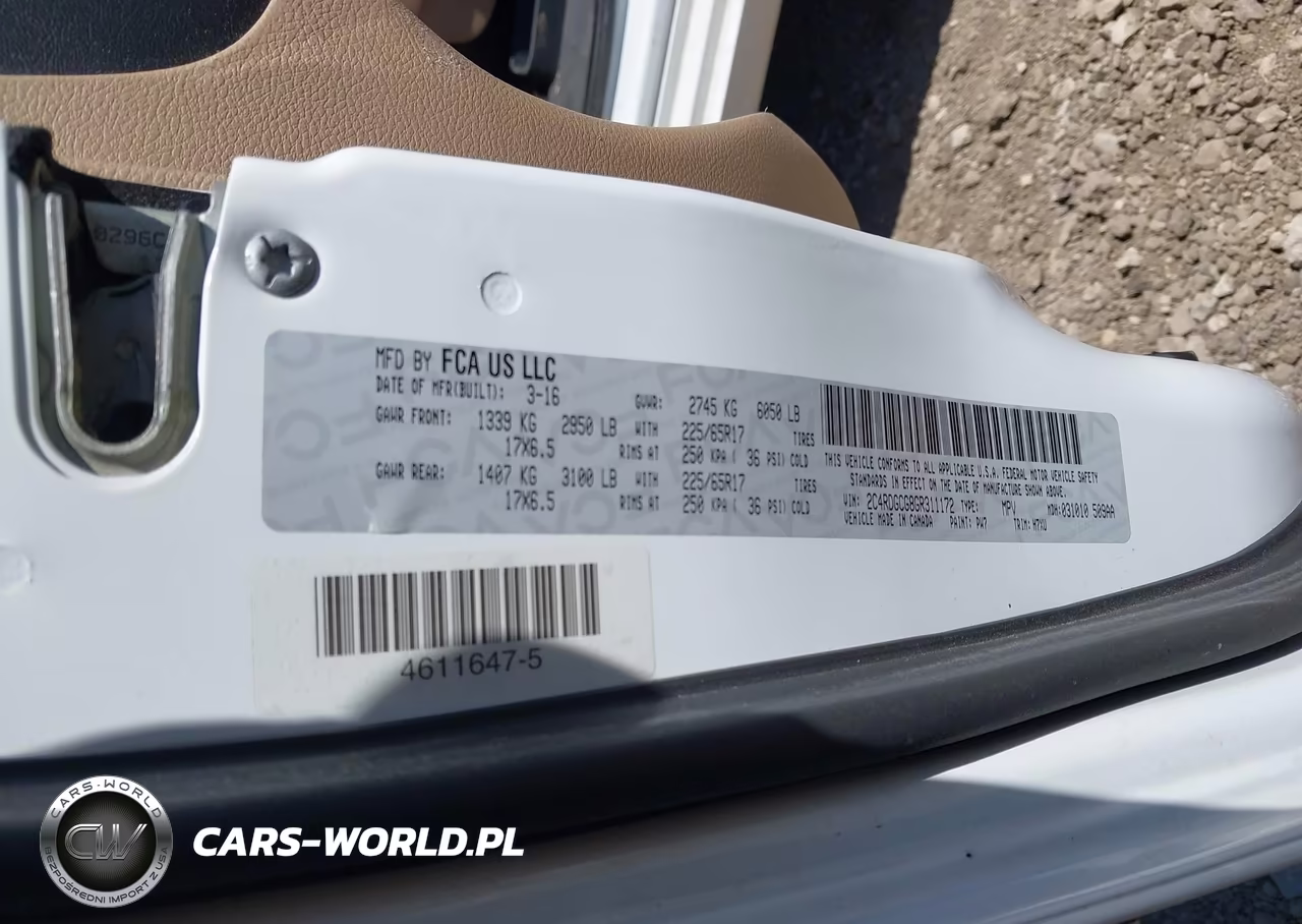 2016 Dodge Grand Caravan Sxt VIN:2C4RDGCG8GR311172 - 9