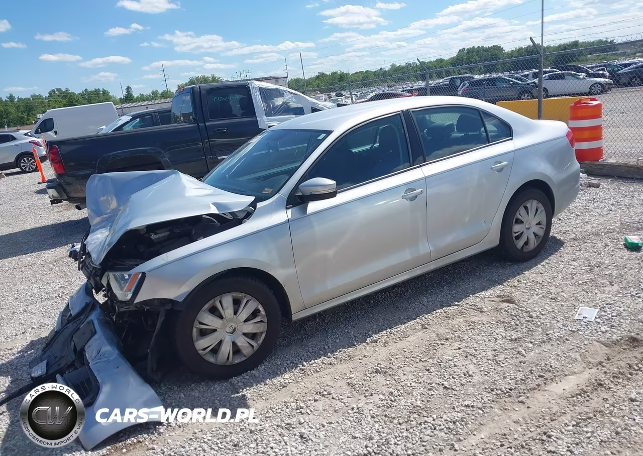 2012 Volkswagen Jetta 2.5L Se VIN:3VWDP7AJ5CM366273 - 2