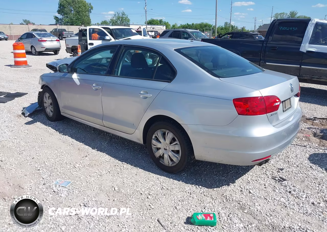 2012 Volkswagen Jetta 2.5L Se VIN:3VWDP7AJ5CM366273 - 3