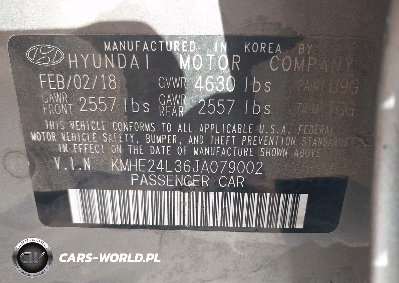 2018 Hyundai Sonata Hybrid Se VIN:KMHE24L36JA079002 - 9