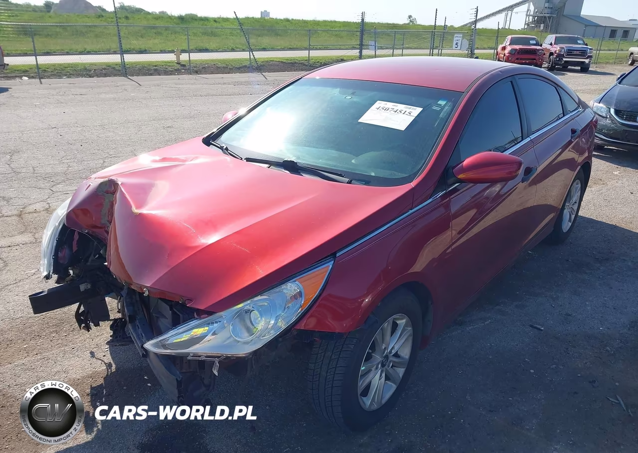 2013 Hyundai Sonata Gls VIN:5NPEB4AC9DH610259 - 2